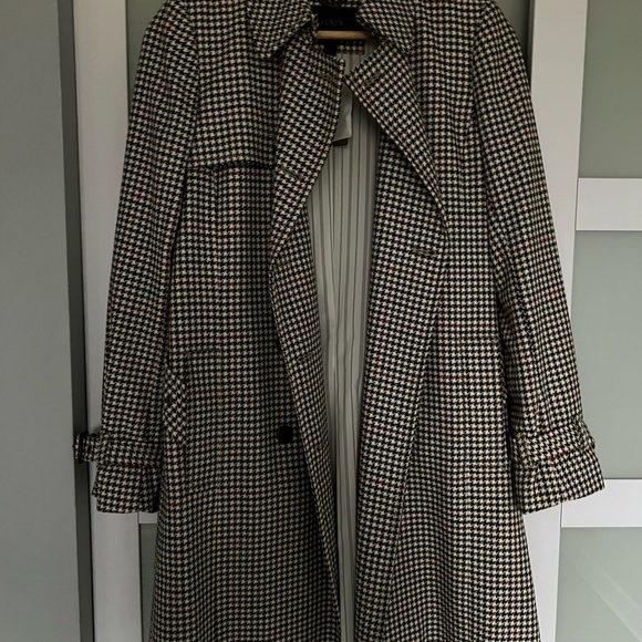 J Crew houndstooth coat size 2 - Picture 8 of 17
